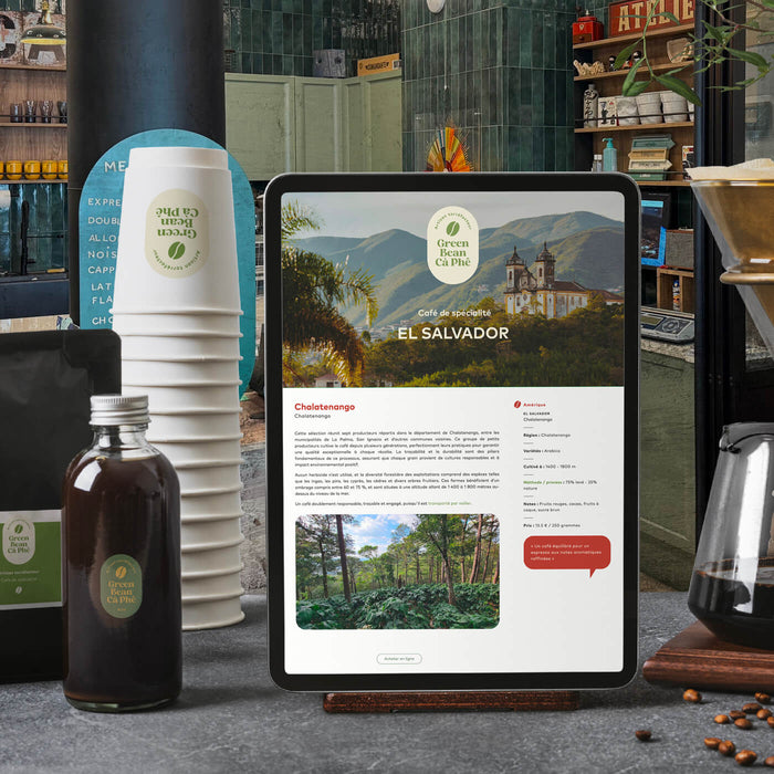 Café de spécialité Salvador : Chalatenango, consultez la fiche produit en ligne