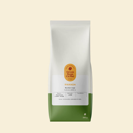 Café de spécialité Rwanda Bourbon rouge 250 gr